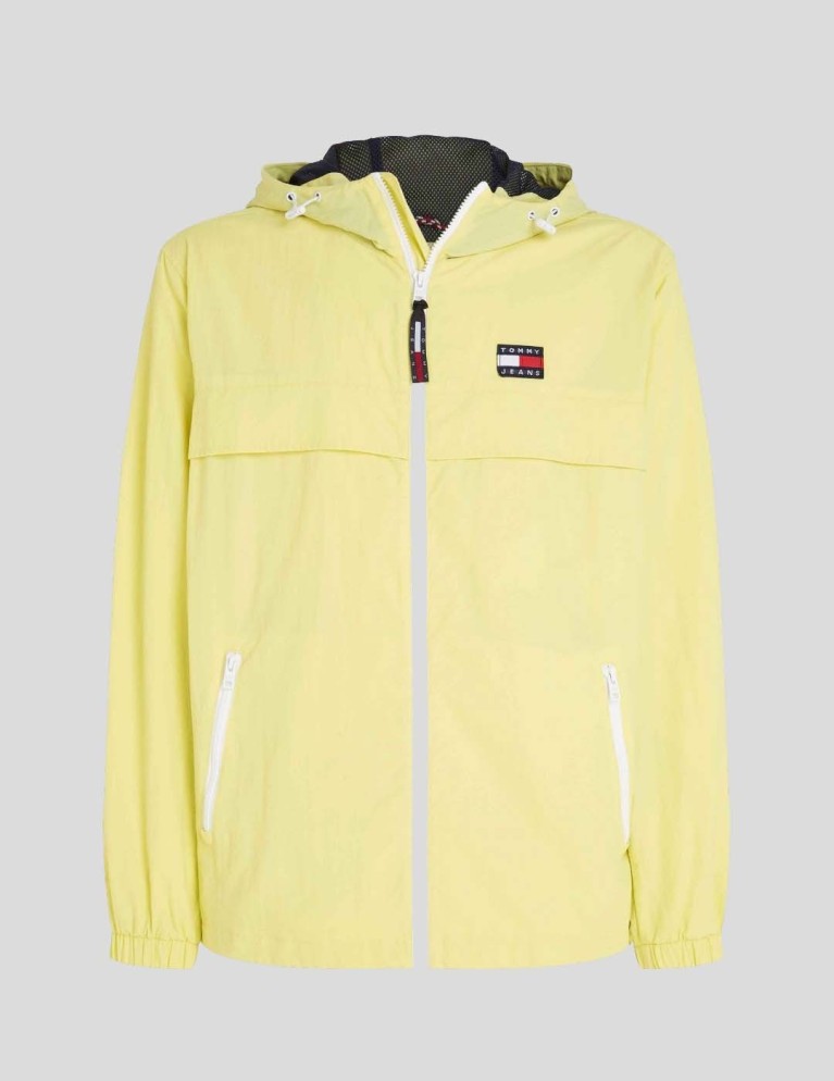 Chaqueta TOMMY JEANS chicago windbreaker lime green