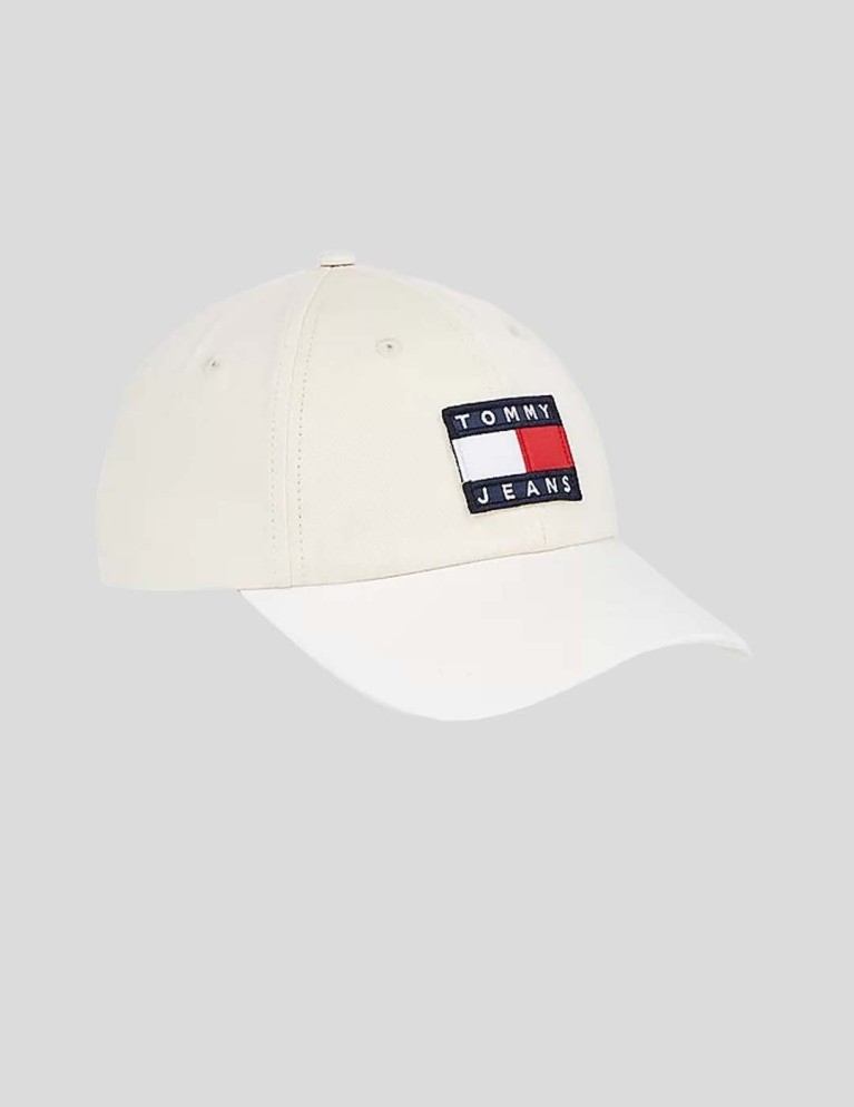Gorra TOMMY JEANS heritage cap white