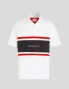 T-shirt TOMMY JEANS cor block rugby polo white