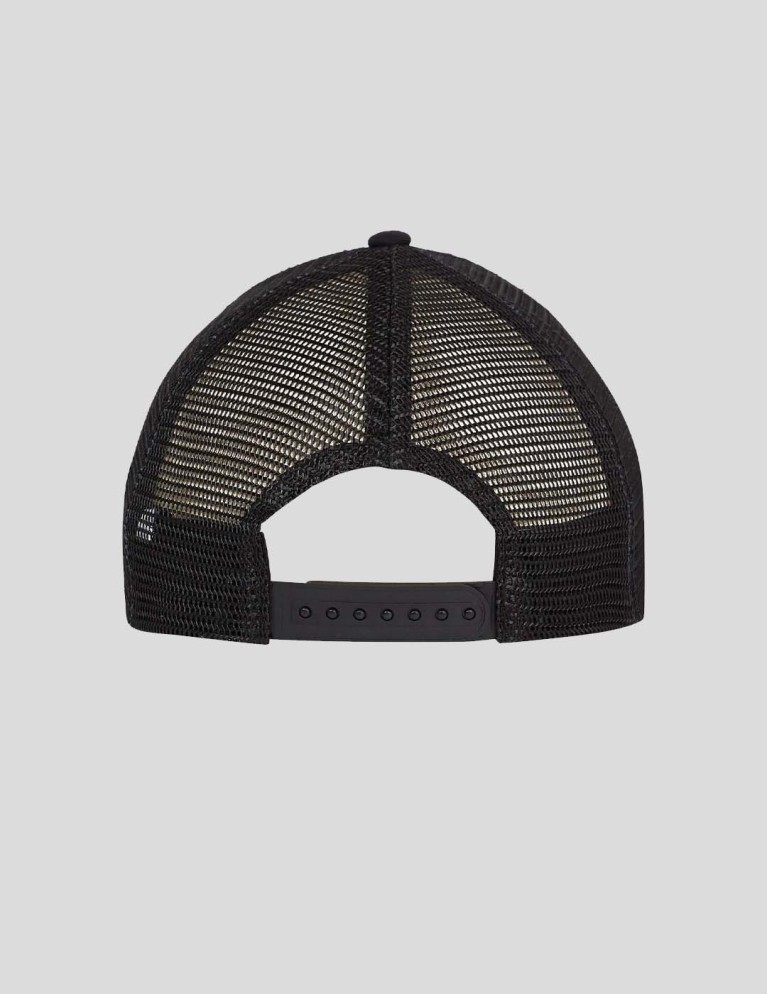 Gorra TOMMY JEANS flag trucker cap black
