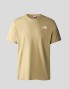 T-shirt THE NORTH FACE rede box tee khaki stone