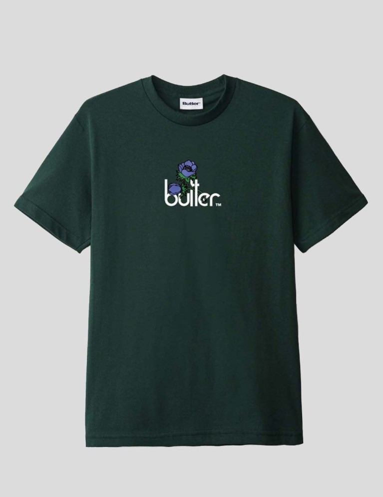 Camiseta BUTTER GOODS windflowers tee dark forest