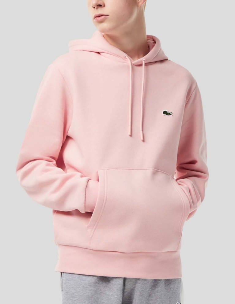 Sudadera LACOSTE sudadera con capucha algodón ecológico nymphea