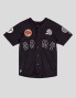 T-shirt GRIMEY the clout mesh baseball jersey black