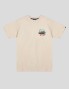 T-shirt GRIMEY the bali-hai regular tee cream