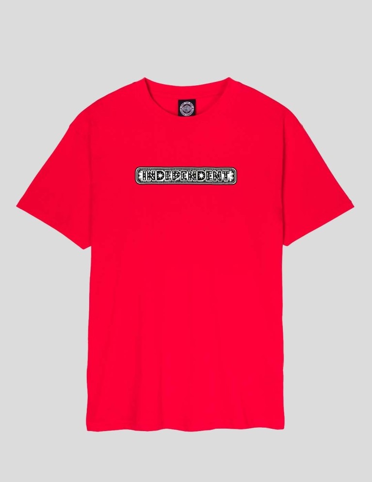 Camiseta INDEPENDENT husky revolve tee red