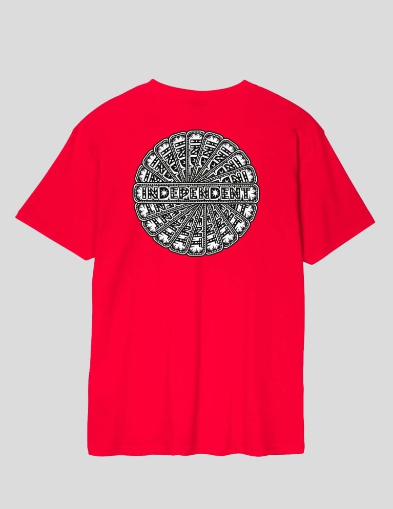 Camiseta INDEPENDENT husky revolve tee red