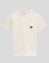 VANS tessuto patch tasca tee antico bianco