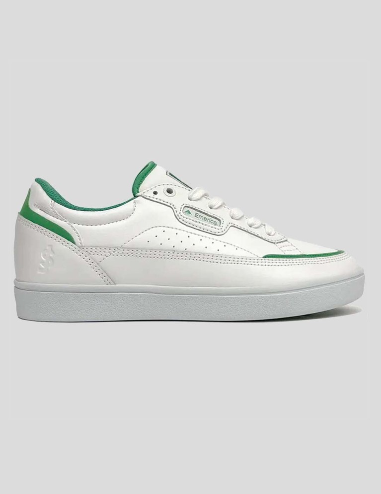 Zapatillas skate EMERICA x shake junt gamma white/green