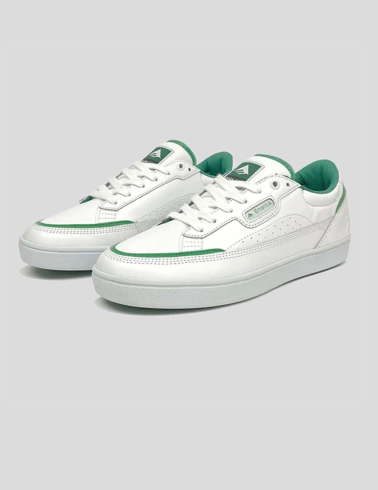 Zapatillas skate EMERICA x shake junt gamma white/green