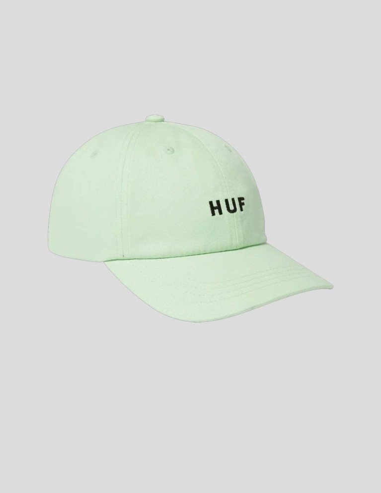 Gorra HUF set og cv 6 panel hat smoke green