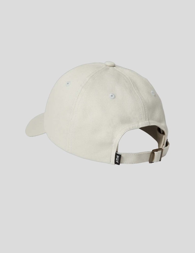 Gorra HUF set og cv 6 panel hat cream