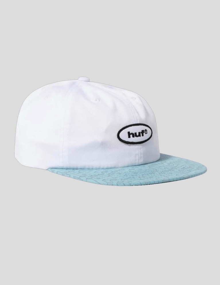 Gorra HUF paradox 6 panel hat white