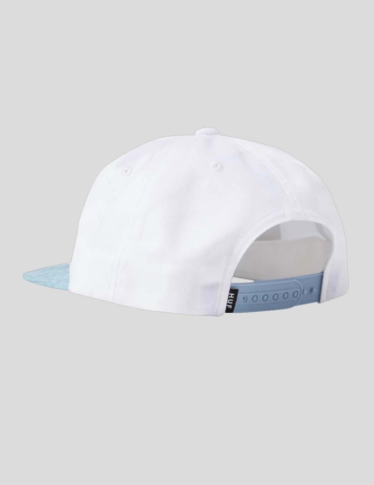 Gorra HUF paradox 6 panel hat white