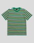 HUF camicia webster stripe maglia top oro