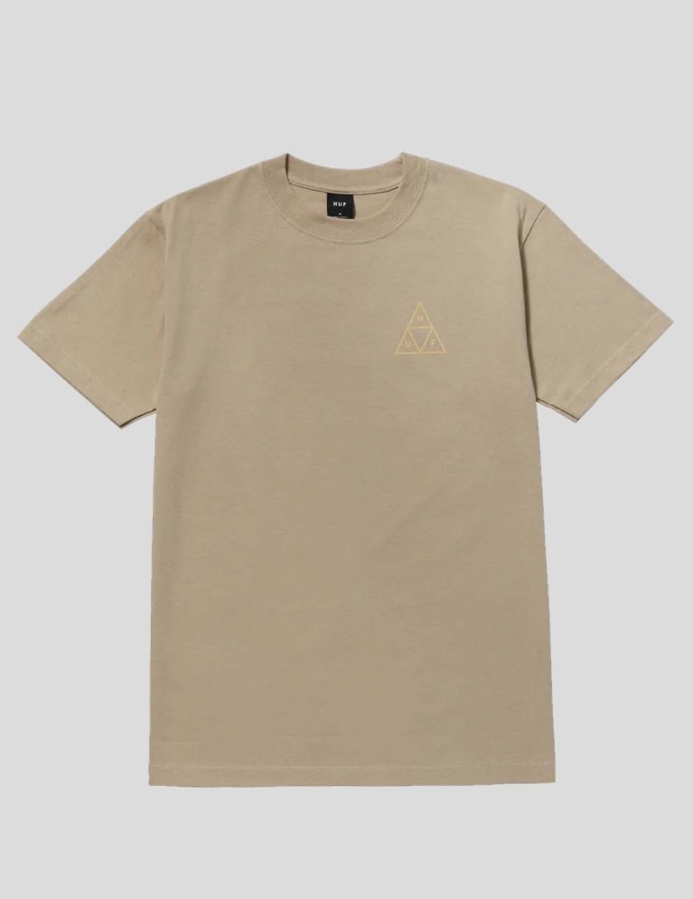 Camiseta HUF set triple triangle s/s tee clay