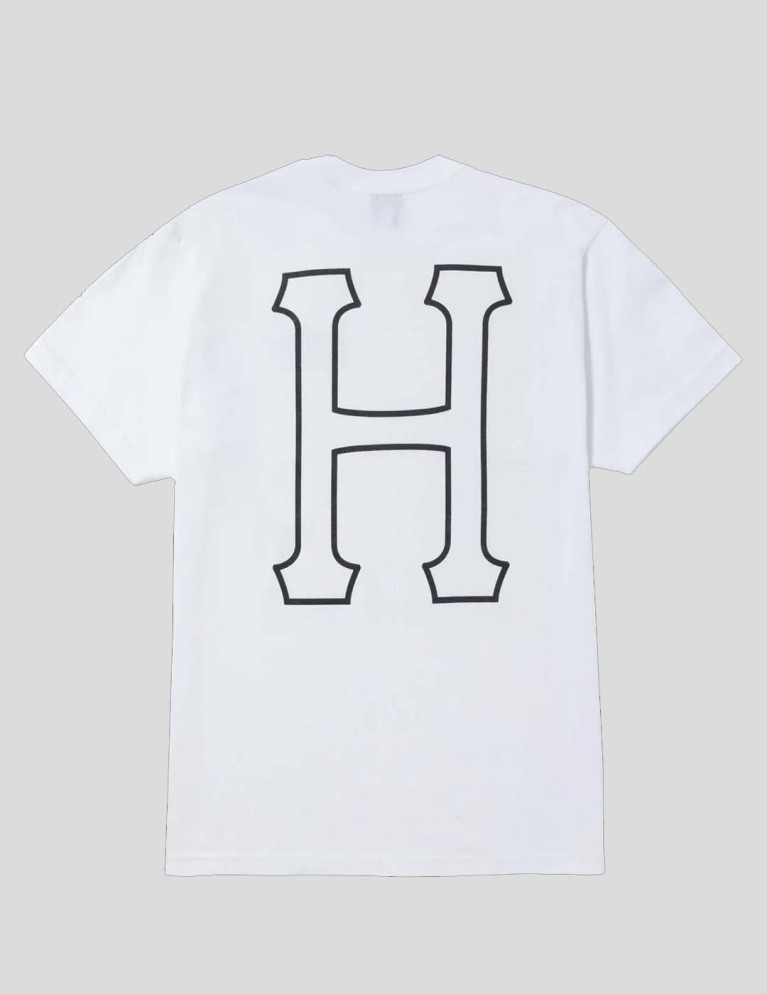 Camiseta HUF set h s/s tee white