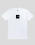 HUF T-shirt set box s / s tee bianco
