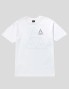 HUF T-shirt set triplo triangolo s / s tee bianco
