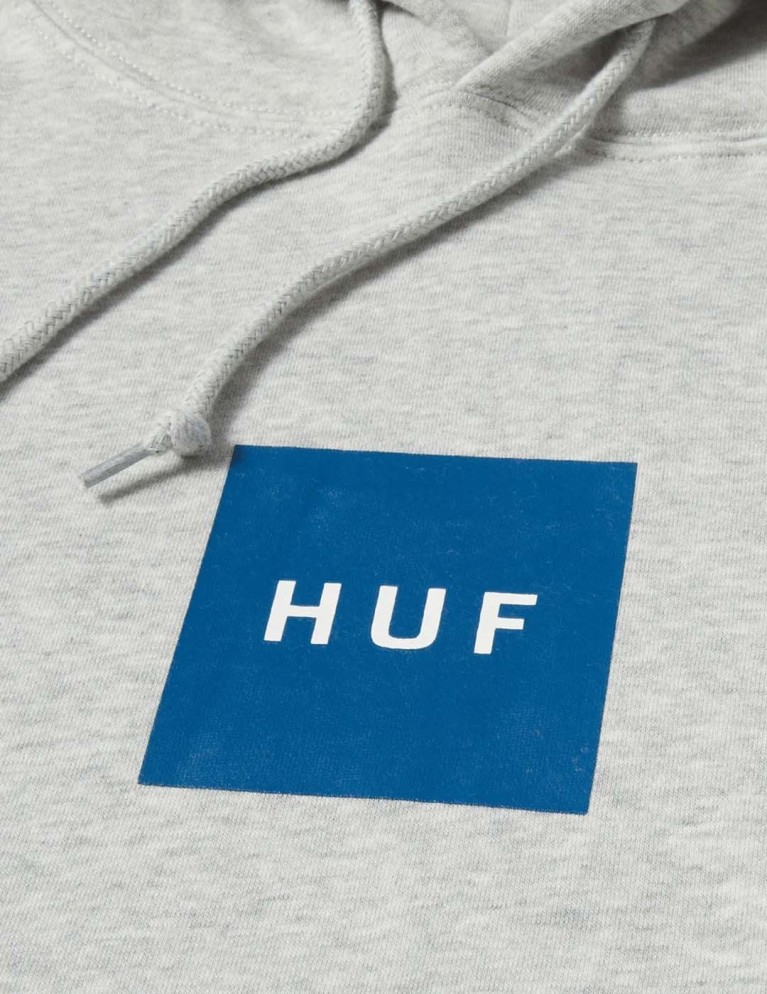 Sudadera HUF set box hoodie  heather grey 