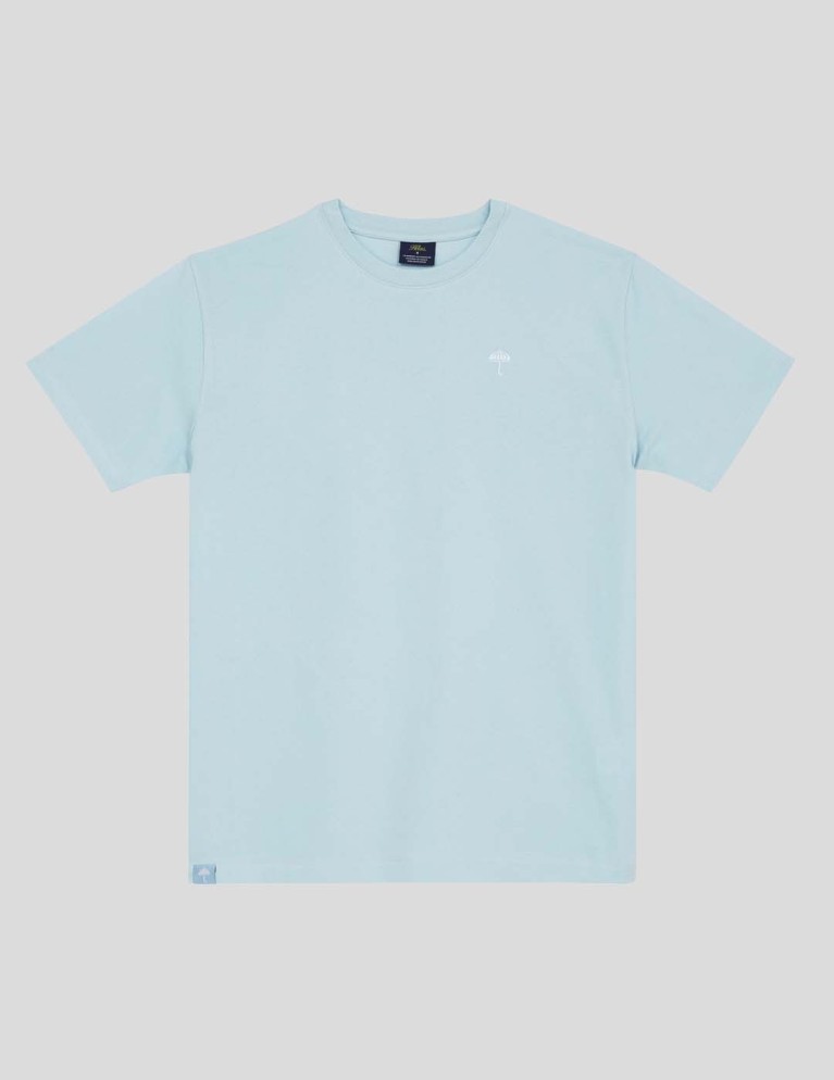 Camiseta HÉLAS classic tee  pastel blue