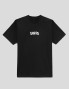 V T-shirt fuori il broccoli tee nero