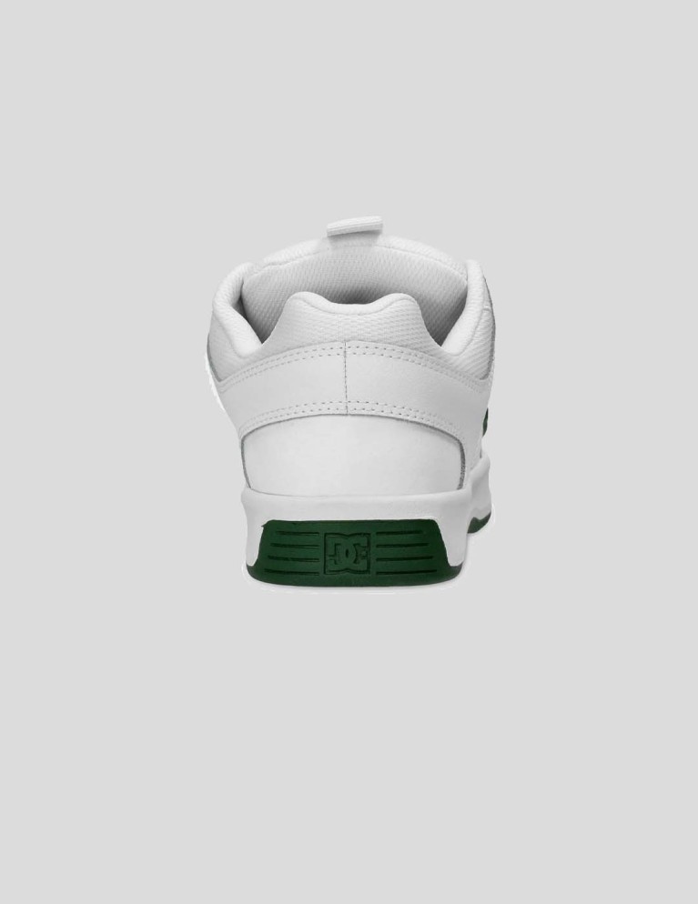 Zapatillas skate DC lynx zero s white green