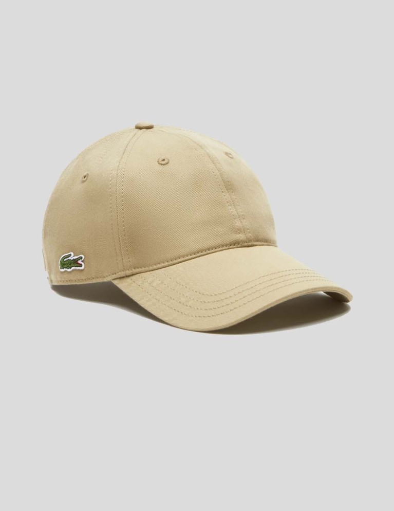 Gorra LACOSTE gorra algodón ecológico lion