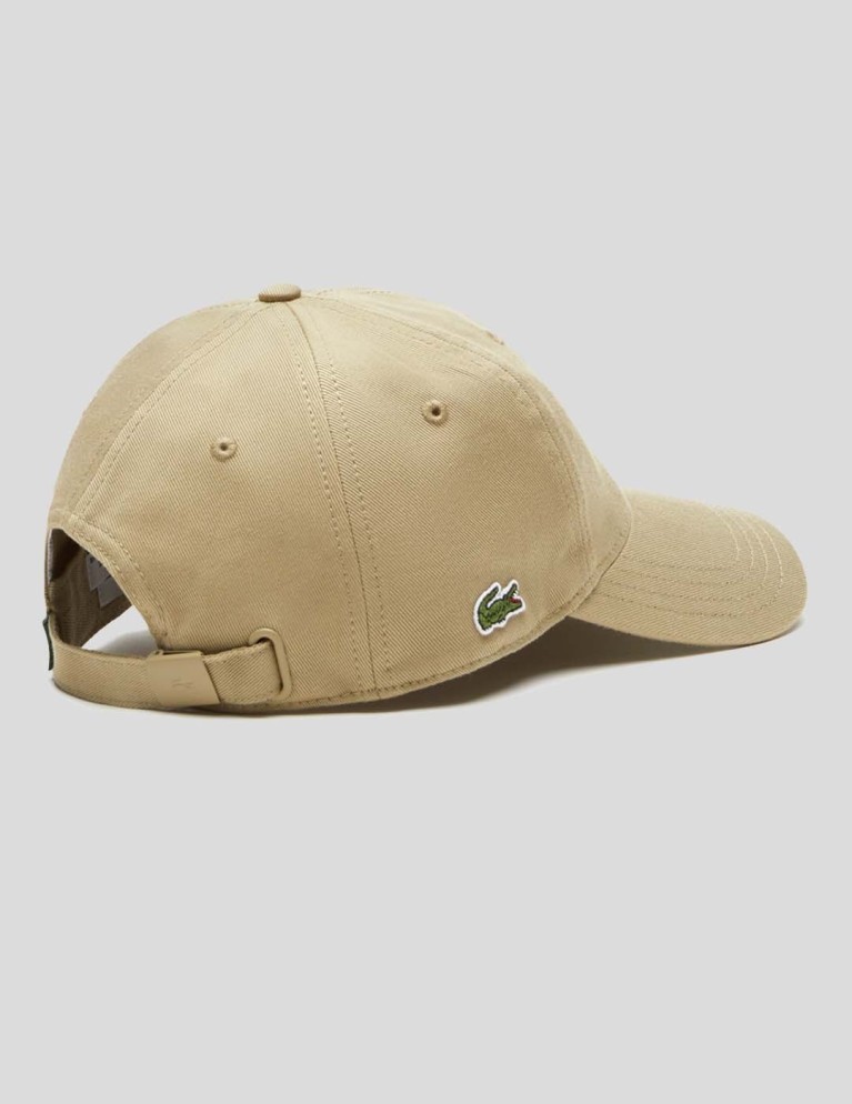 Gorra LACOSTE gorra algodón ecológico lion