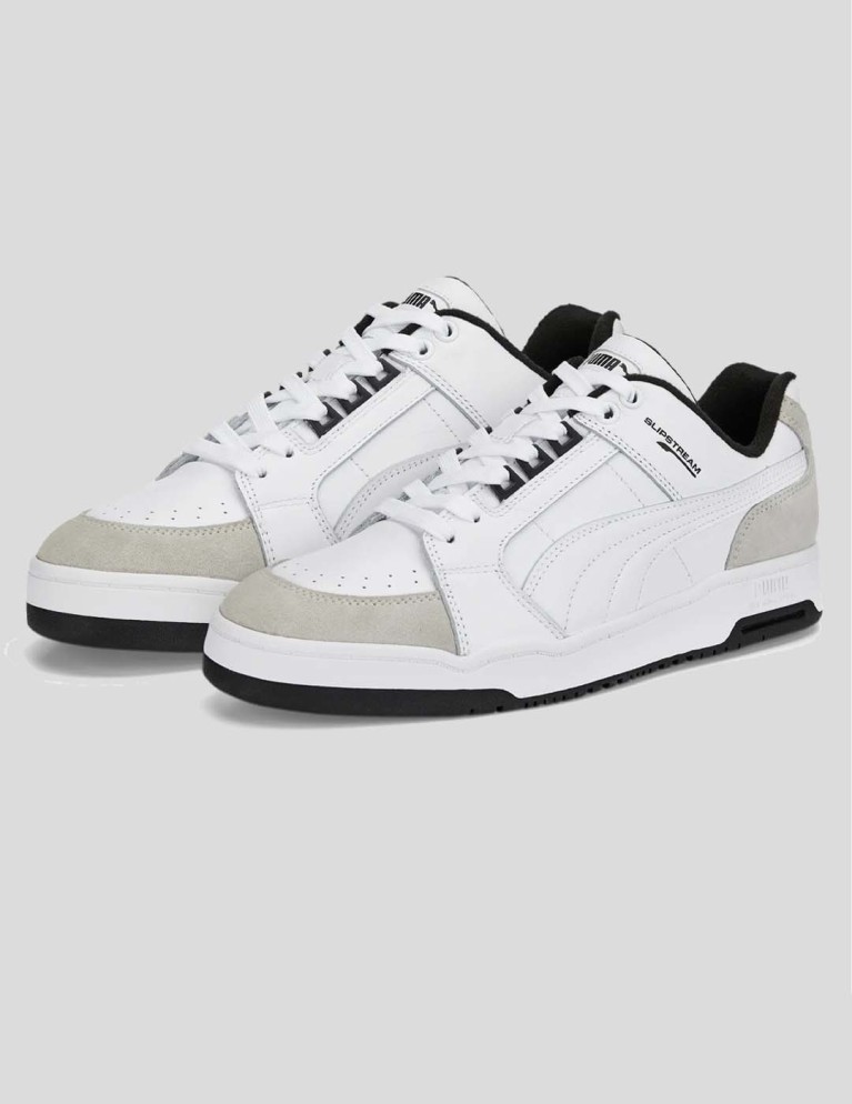 Zapatillas PUMA slipstream lo retro puma white-vaporous gray