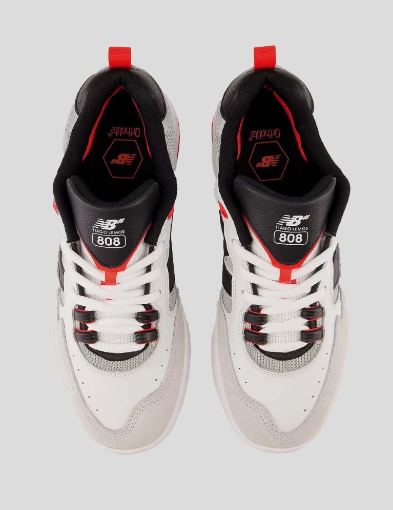 Zapatillas skate NEW BALANCE NUMERIC tiago lemos 808 white/black