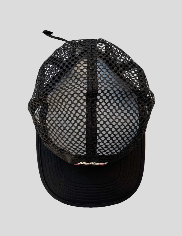 Gorra DAMAGE runna mesh cap black