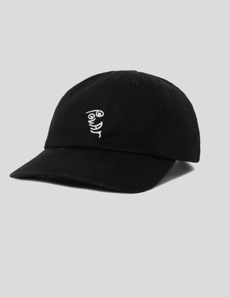 Gorra POLAR SKATE CO face logo cap black