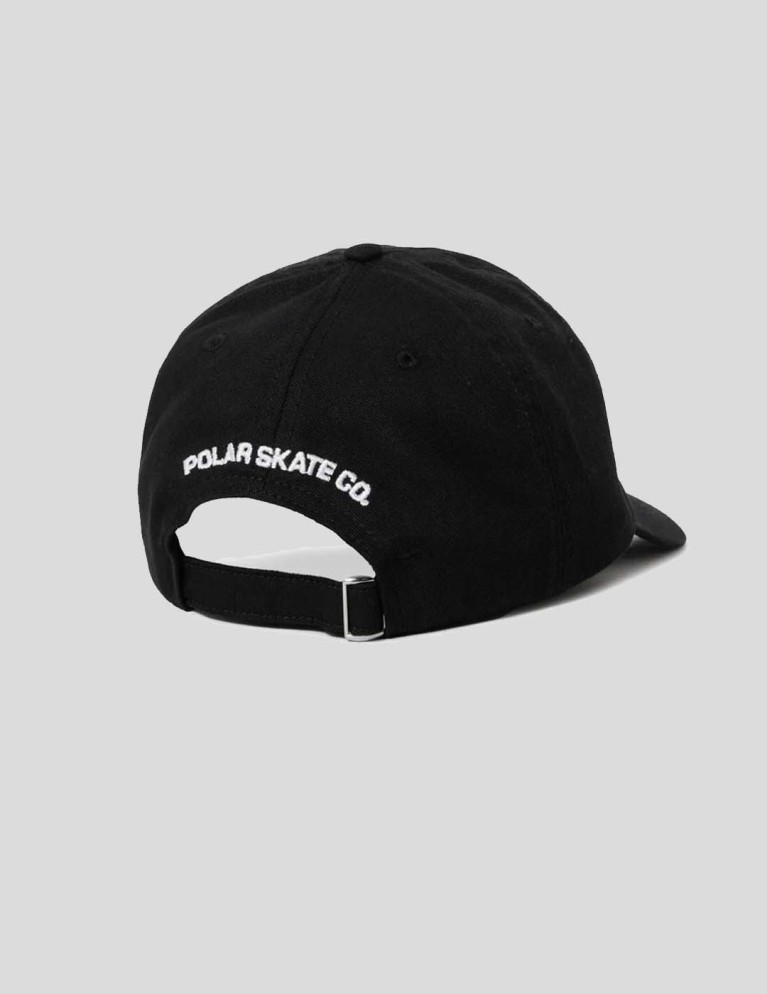 Gorra POLAR SKATE CO face logo cap black