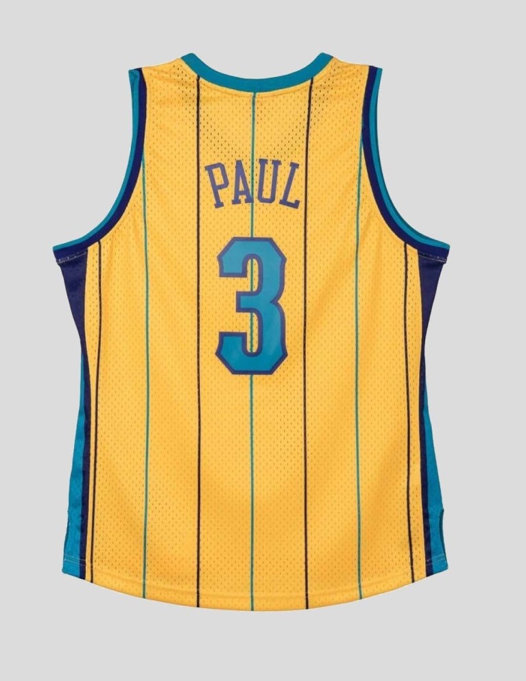 Camiseta MITCHELL & NESS new orleans hornets chris paul swingman yellow