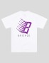 Camiseta BRONZE 56K polka dot logo tee white