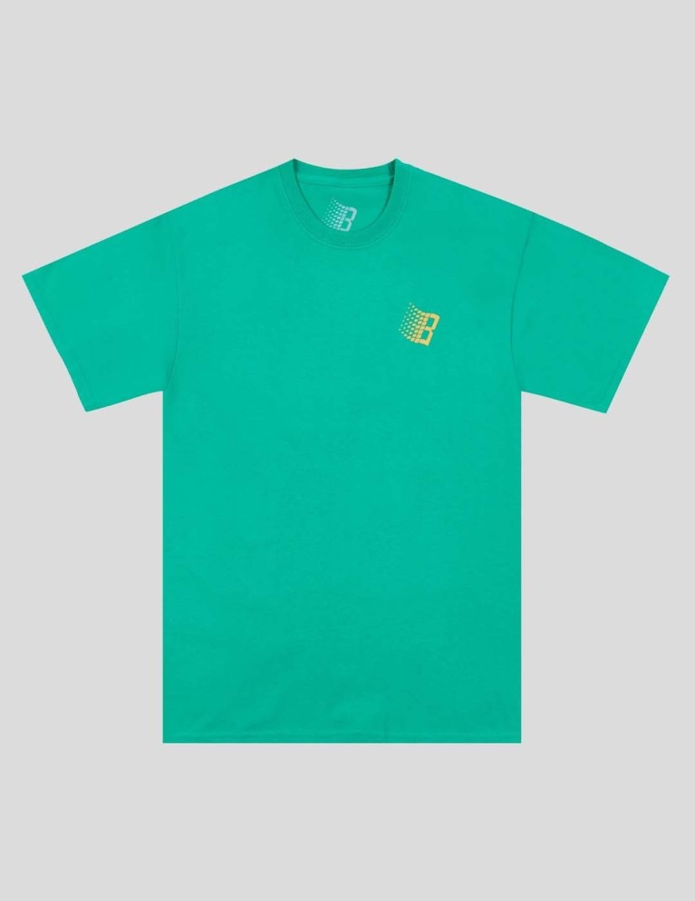 Camiseta BRONZE 56K polka dot logo tee kelly green