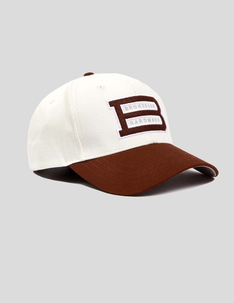 Gorra BRONZE 56K xlb hat white/burgundy