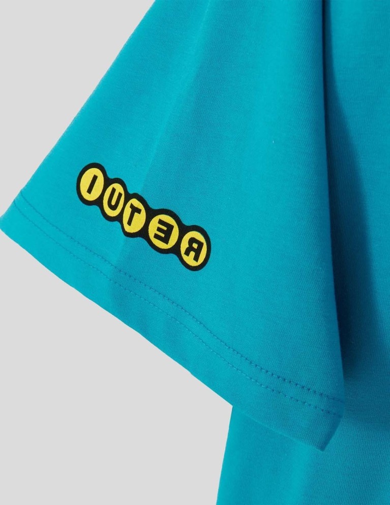 Camiseta IUTER poison tee sky blue