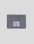 Moneda HERSCHEL charlie cardholder raven crosswatch