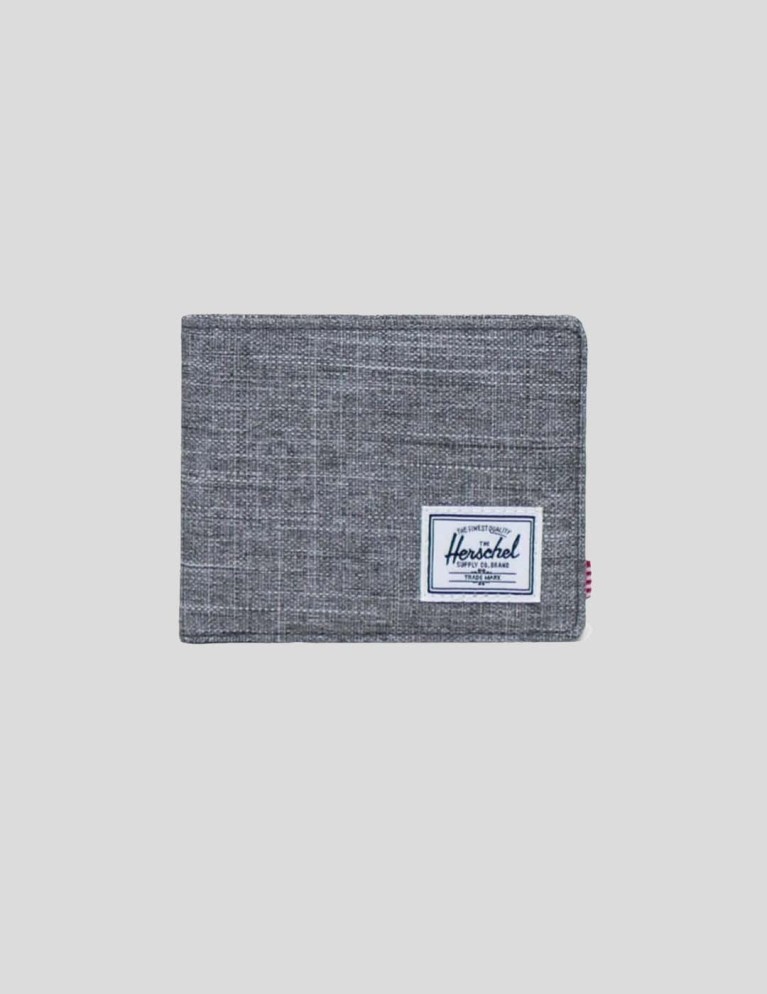 Monedero HERSCHEL roy coin wallet raven crosshatch
