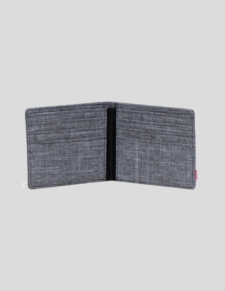 Monedero HERSCHEL roy coin wallet raven crosshatch