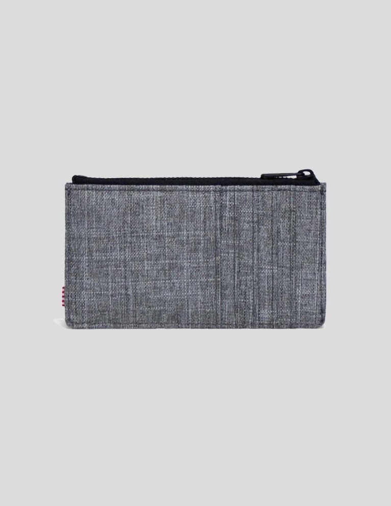 Monedero HERSCHEL oscar cardholder raven crosshatch