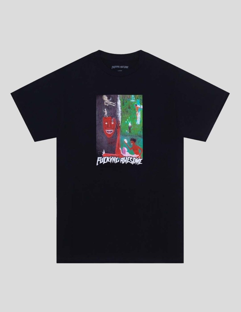 Camiseta FUCKING AWESOME  society tee black