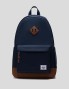 Mochila HERSCHEL heritage backpack navy/tan