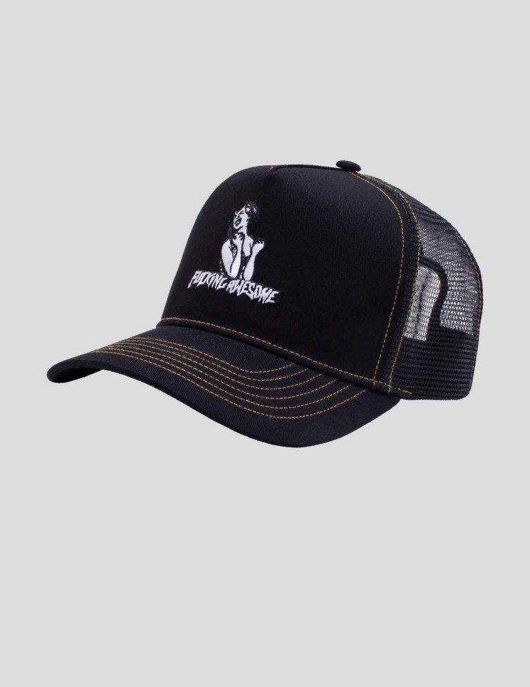 Gorra FUCKING AWESOME  wegot power snapback black