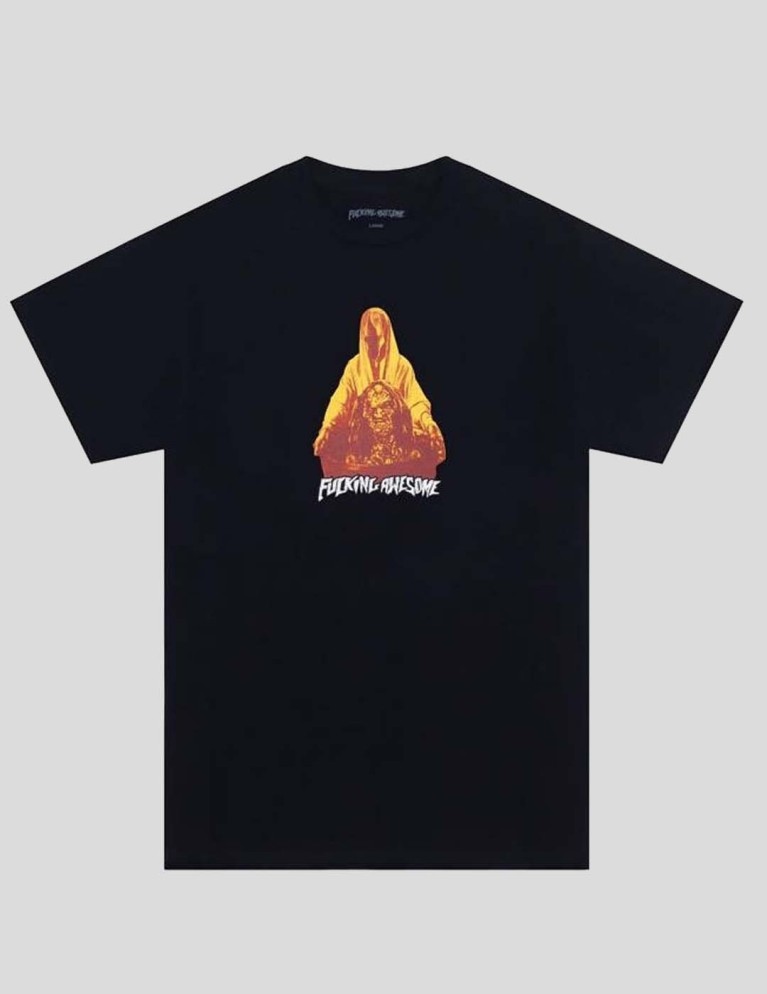 Camiseta FUCKING AWESOME  trash tee black