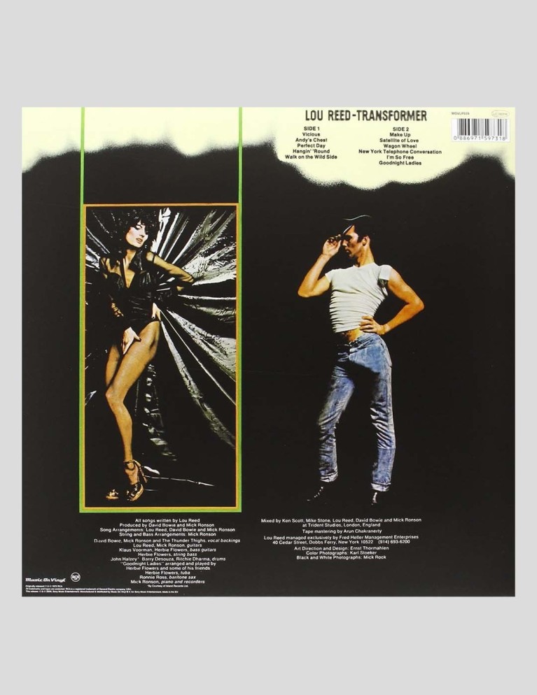 Disco VINILO lou reed - transformer 