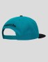 MITCHELL & NESS pistoni 2 tono 2.0 snapback teal / nero