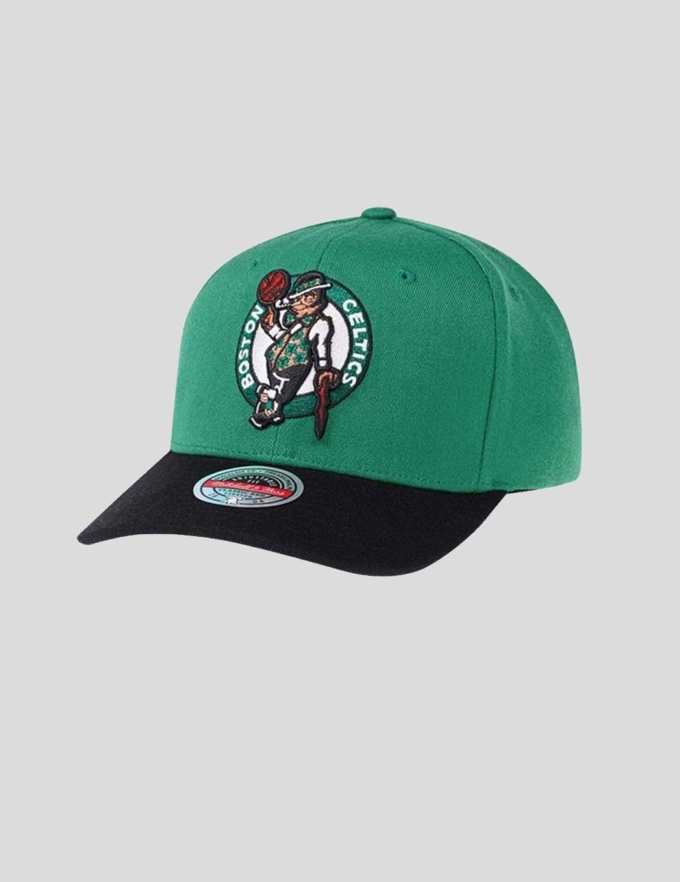 Gorra MITCHELL & NESS celtics team 2 tone 2.0 stretch snapback green/black